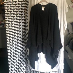 Black shawl